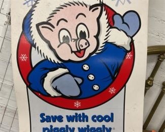 2 sided Piggly Wiggly sign