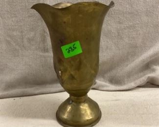 Artillery shell vase