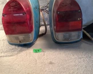 Vintage VW tail lights