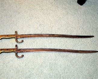 Pair of Model 1892 French Bayonets