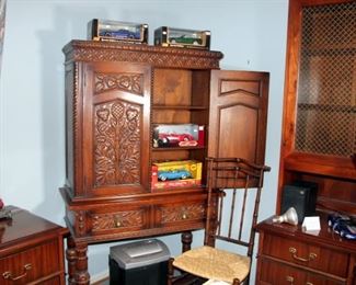 Robert Irwin Jacobean Style Cabinet