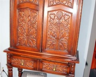 Robert Irwin Jacobean Style Cabinet