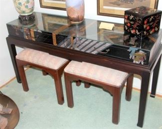 Henredon Sofa Table / Cabinet