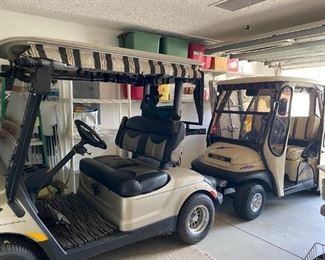 2010 Yamaha Gas Golf Cart, upgraded seats, oversized wheels and tires        ****Club Car not for sale