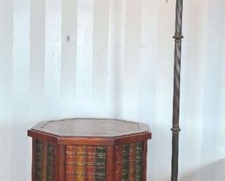 Book Side Table Lamp