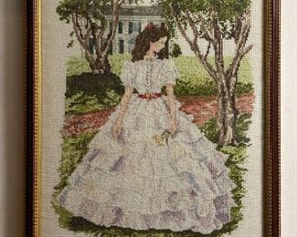 Cross Stitch of Scarlett Tara
