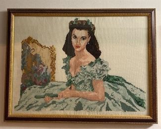 Cross Stitch of Scarlett