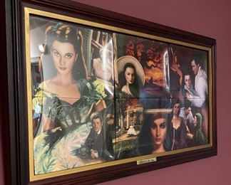 Framed GWTW Plates