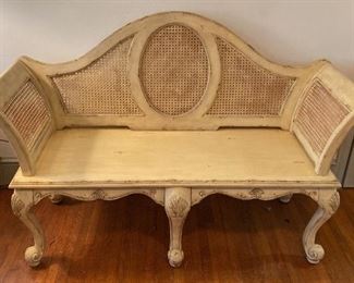 French Inspired Cane Backed Seating