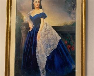 Scarlett in Blue Dress