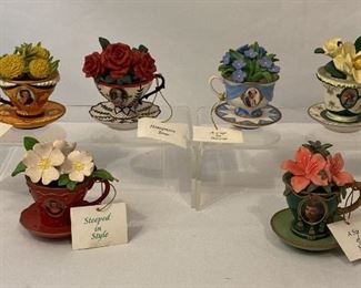 Scarletts Flower of The South Teacup Collection
