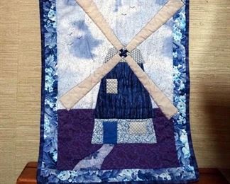 Wood Wall Shelves, Qty 2, 8" x 19.5" x 7" And 5" x 23.5" x 4.25", Framed Matted Under Glass Polom Signed Carriage Print, 9.5" x 17.5", And More, Qty 5