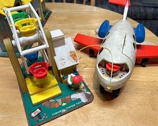 Fisher Price Ferris Wheel and Jet Airplane