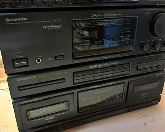 Pioneer stereo system