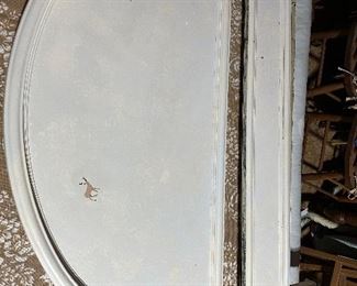 Vintage metal bed frame/ headboard