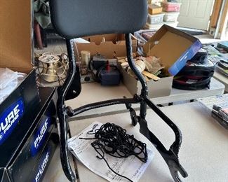 Passenger seat back rest