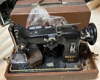 Vintage Piaf 130 Sewing Machine - Light and Foot Peddle are there