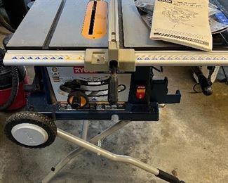 Ryobi table saw