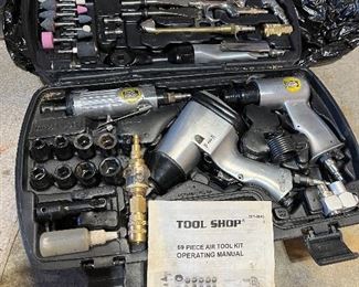 Tool shop pneumatic tool kit