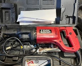 Tool Shop Reciprocating Saw with case