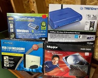 Vintage computer components