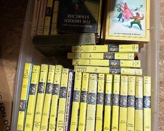 Vintage Nancy Drew and Little House books