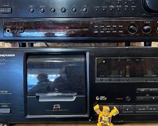 Pioneer stereo and disc player