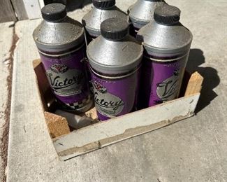 Victory oil cans