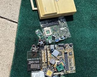 Vintage computer components