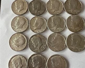 1960’s Kennedy Half Dollars