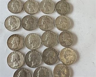 1960-1964 Washington Quarters