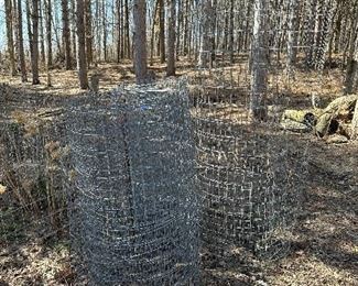 Wire fencing