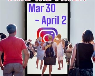 SAVE THE DATES! March 30 - April 2