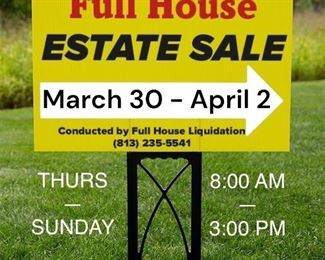 Full House Estate Sale
