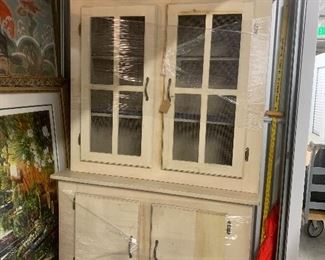 French Pie Cabinet 2Piece Top/Bot