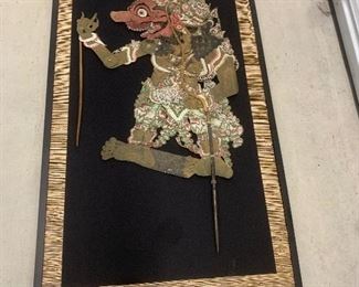 Antique Indonesian Shadow Puppet