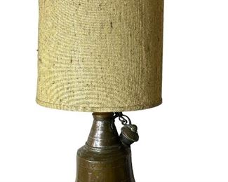 Brass based lamp
