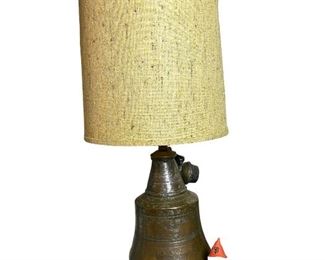 Brass based lamp