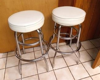 White Bar Stools