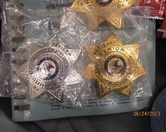 SECURITY BADGES 