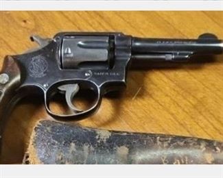 Smith & Wesson 38 Special with Leather Holster