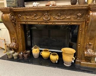 Various Tuscan Style Pots