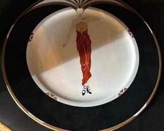 Erte Art Deco Collectible Plate