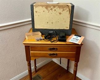 Classic Morse Sewing Machine Sewing Table