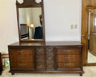 Dresser and Mirror