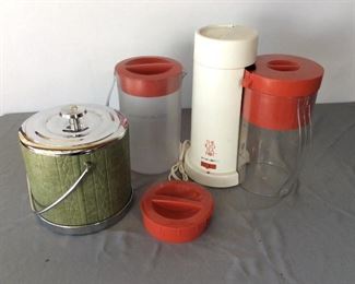 The Iced Tea Pot by Mr. Coffee and Ice Bucket