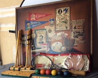 Louisville Slugger, Spaulding, and Wilson Sports Lot