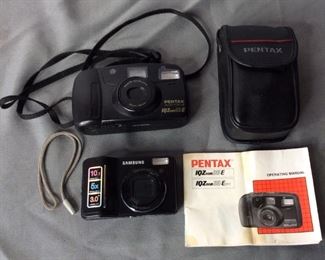 Pentax and Samsung Cameras