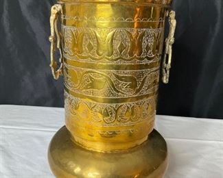 Antique Brass-Like Umbrella Holder