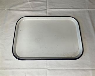 Enamelware Tray Ca. 1950s